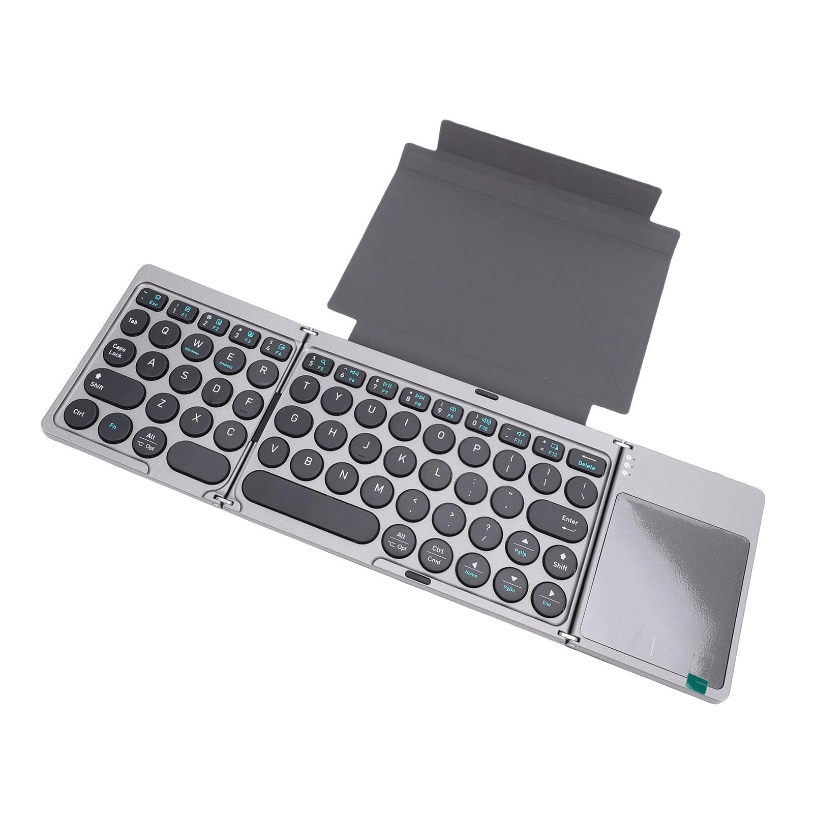 Bewinner Foldable Keyboard - 64 Keys Touchpad USB-C