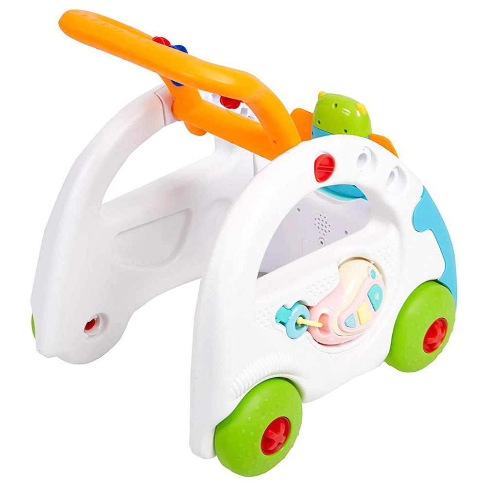 Baby Learning Walker - 3-In-1 Activity Toy Car Pink