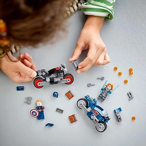 Marvel Black Widow & Captain America Motorcycles (76260)
