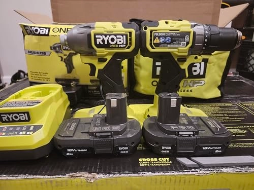 18V Compact Brushless 1/2" Drill/Driver + 18V Compact Brushless Impact Driver - 1.5Ah 18V