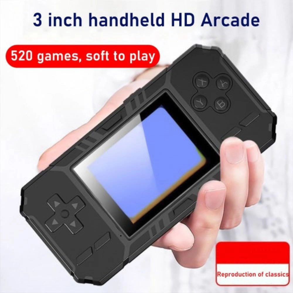 Portable Handheld Game Console - 3.5-inch Screen 500-in-1