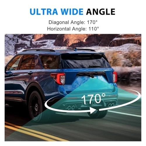 Rear View Parking Camera - Night Vision Wire