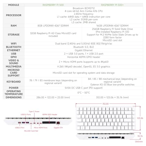 Raspberry Pi 500+ - Bluetooth