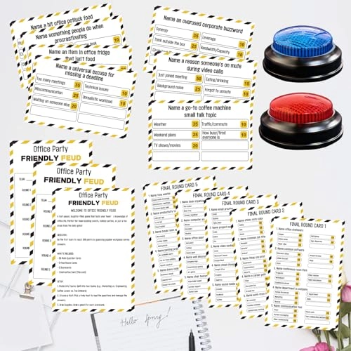 Office Party Friendly Feud Game - English Adult