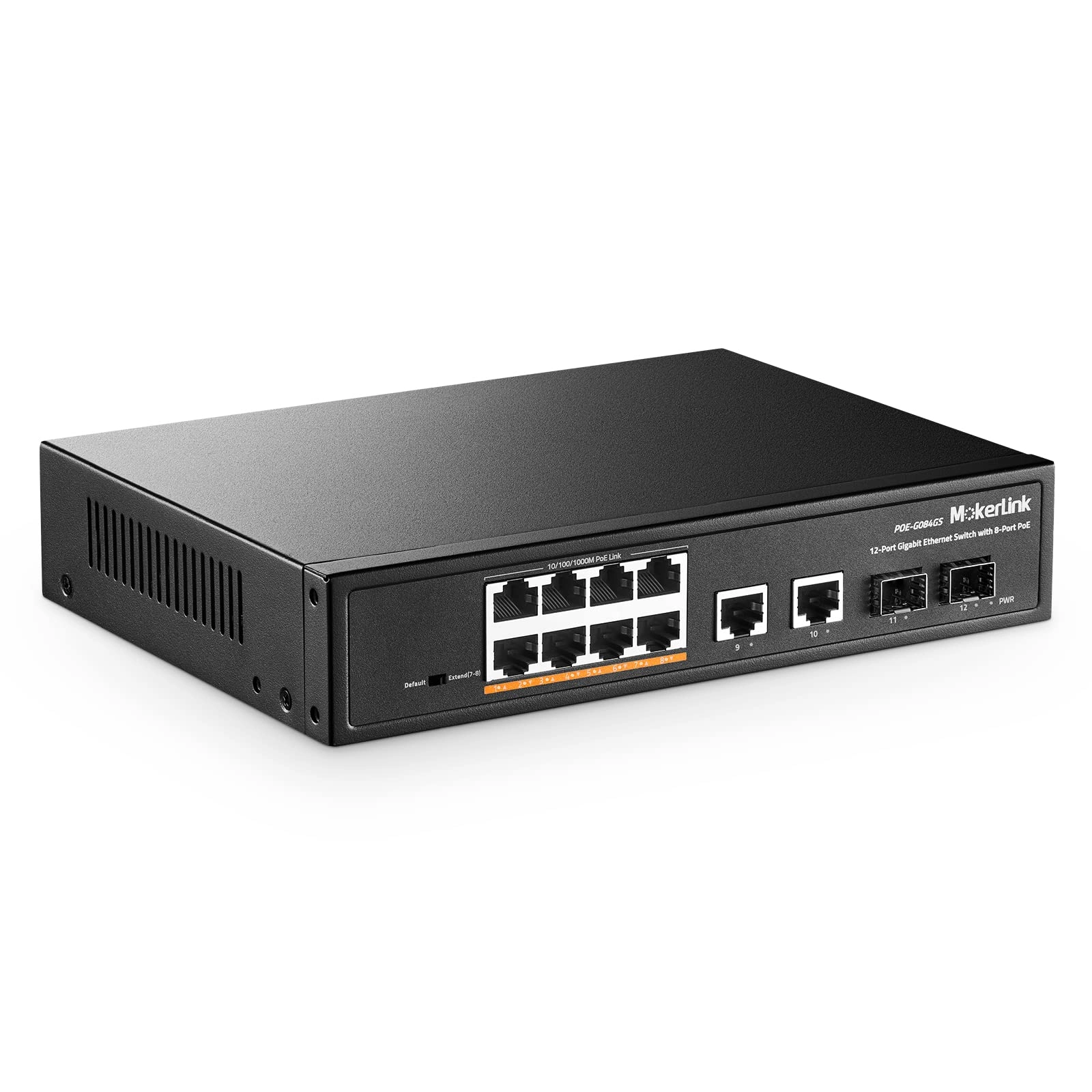 MokerLink 12 Gigabit PoE - 12-ports