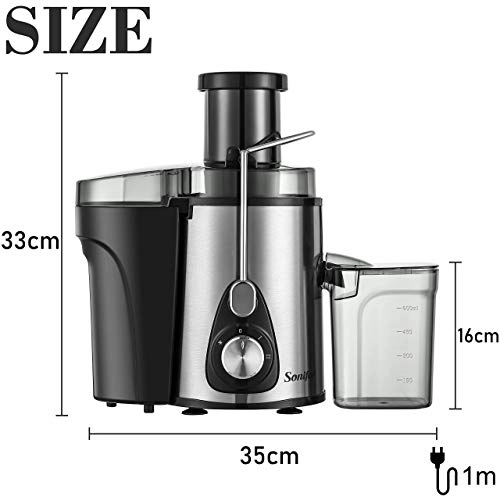 Stainless steel juicer - 400W 20L