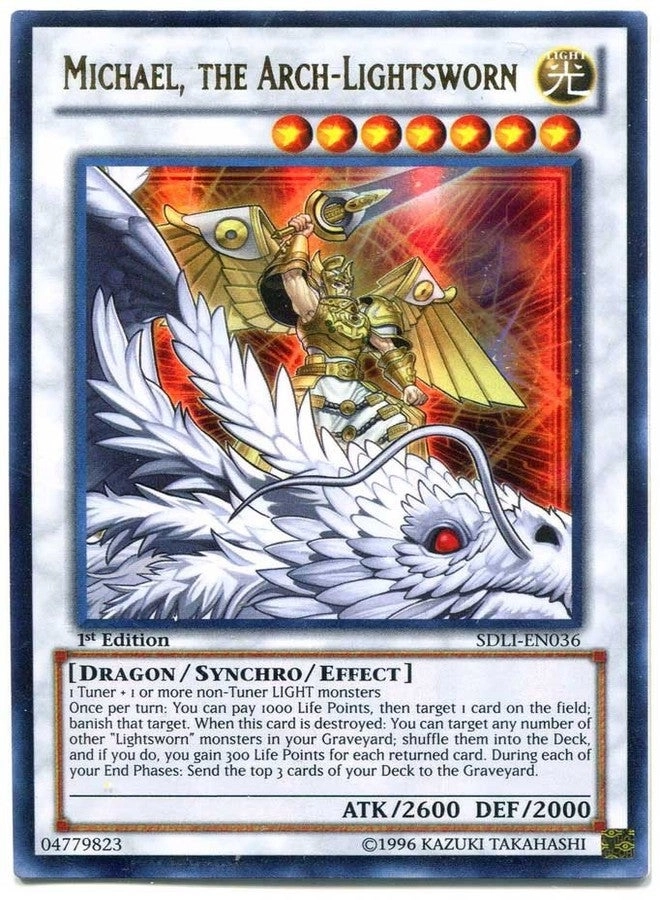 Yu-Gi-Oh! Michael, The Arch-Lightsworn (SDLI-EN036)