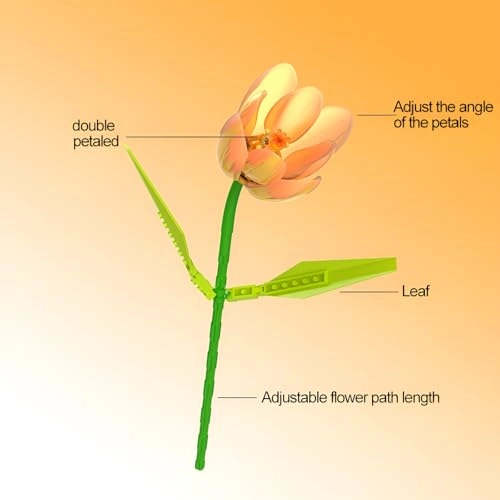 Bouquet Building Blocks - 8 pcs