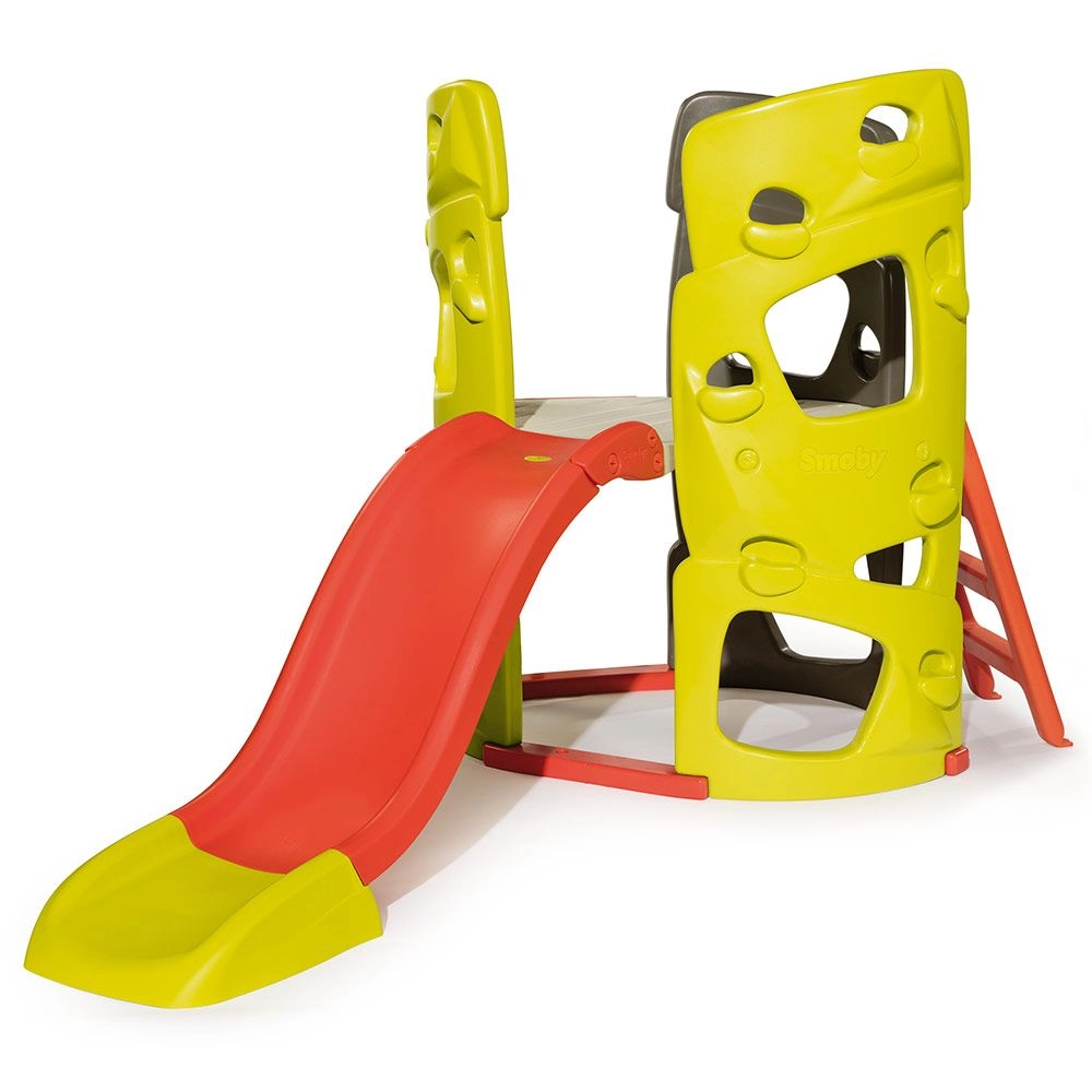 Smoby Climbing Tower - UV Resistant 150cm Yellow