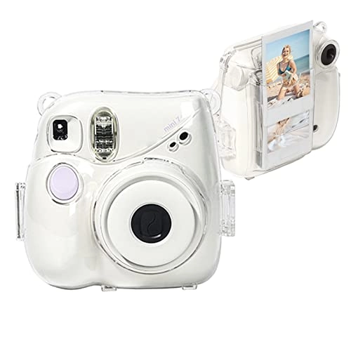 Camera Case - PP Transparent + Shoulder Strap - Adjustable + Sticker Decal