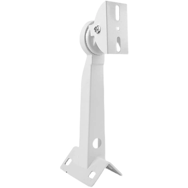 Corner Pole Mounting Bracket - 2 Loops White Adjustable 90 degrees