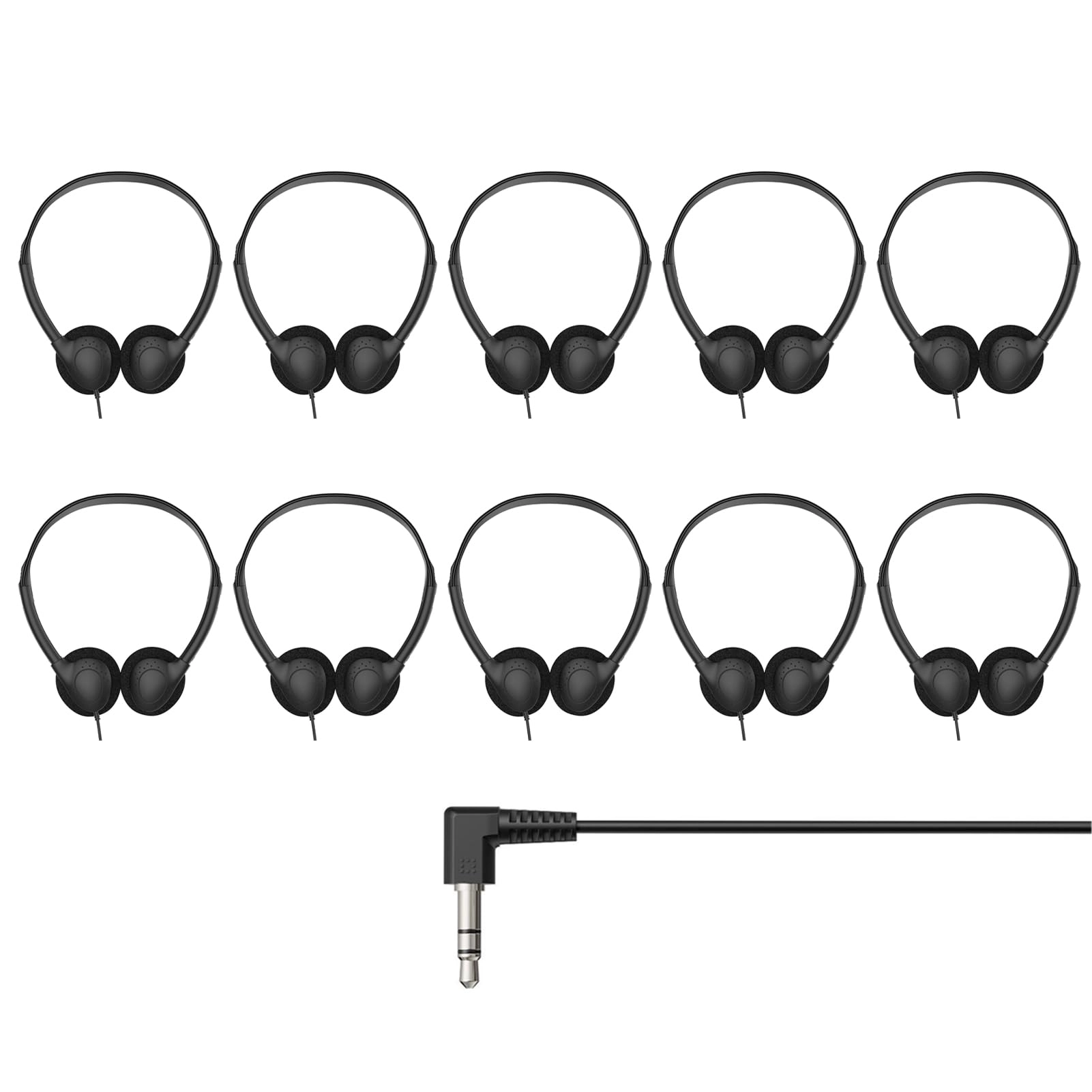 YUEHISY Classroom Headphones - Wired Headphone Pack