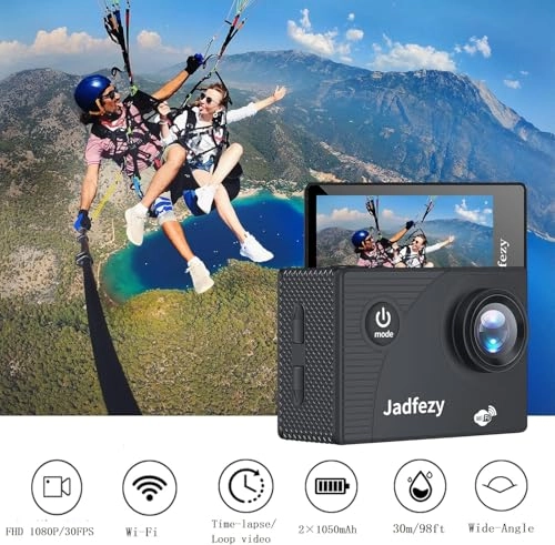 WiFi Action Cam - 32GB 1080P 30FPS
