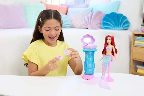 Ariel Fashion Doll - Mermaid Surprise Feature Multi-Coloured