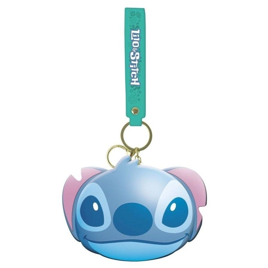 PYRAMID Stitch PVC Coin Purse - Lilo & Stitch