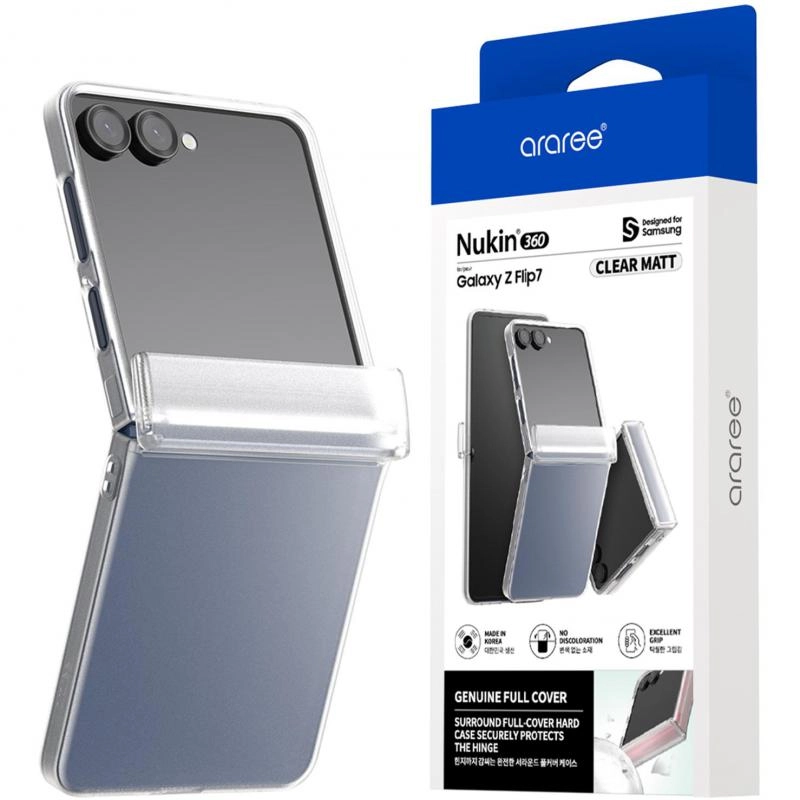 Nukin 360 - TPU/PC Flip Case