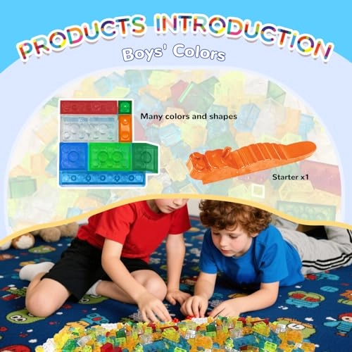 Transparent Building Blocks - 300pcs