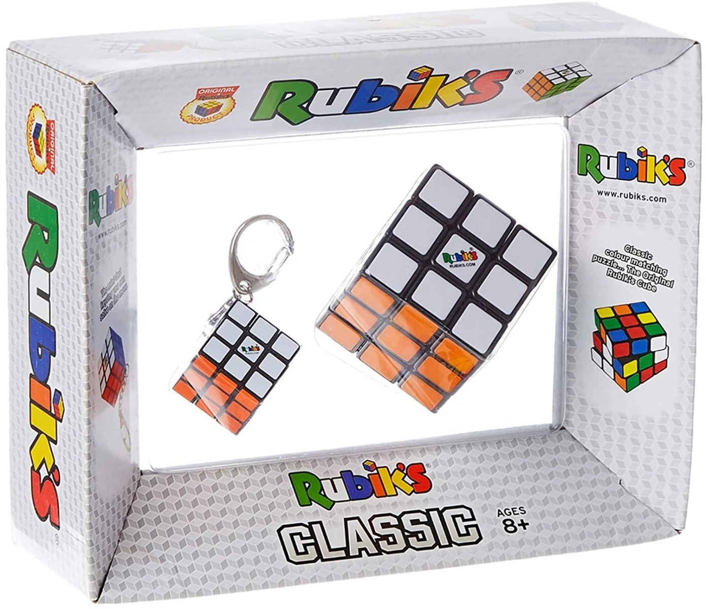 Classic 3X3 + 3X3 Keychain