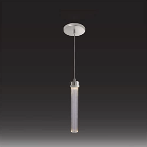 Cylindrical Glass Chandelier - 100cm adjustable