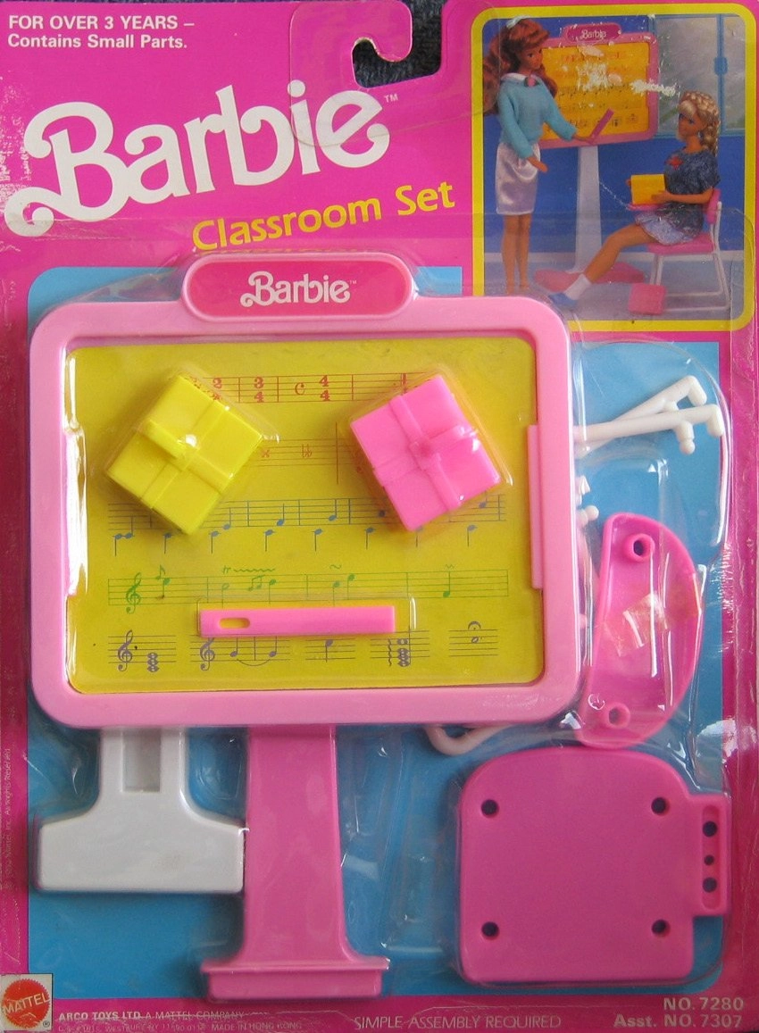 Arcotoys, Mattel Classroom Play Set - 3+