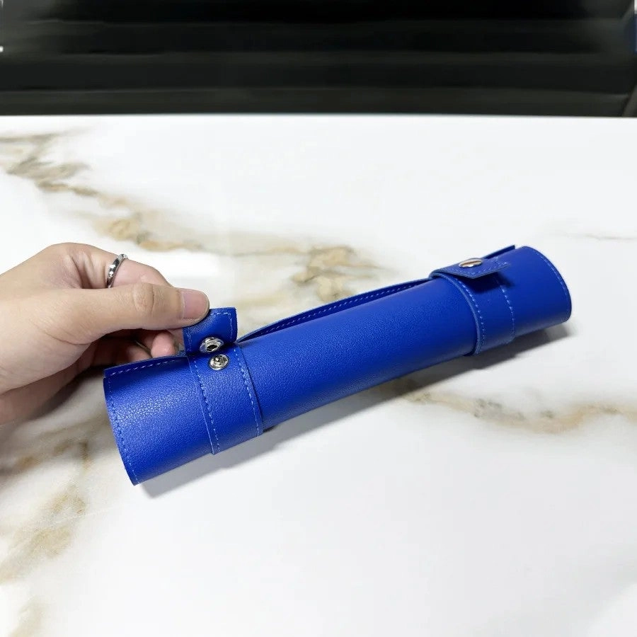 Roll-up Travel Backgammon - Blue