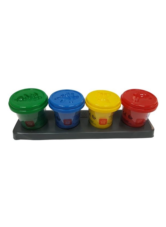 Toy School Dough Set - 3+ years 4 pcs