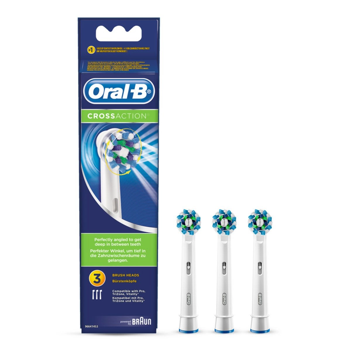Cross Action - 3 Count White