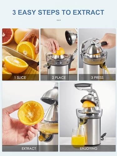 Electric Citrus Juicer Squeezer - 1E+2 Watt