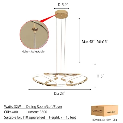 FD-1203 - 3000K-6000K Dimmable
