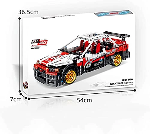 Race Car Toy Model Replica - 1:17 591pcs