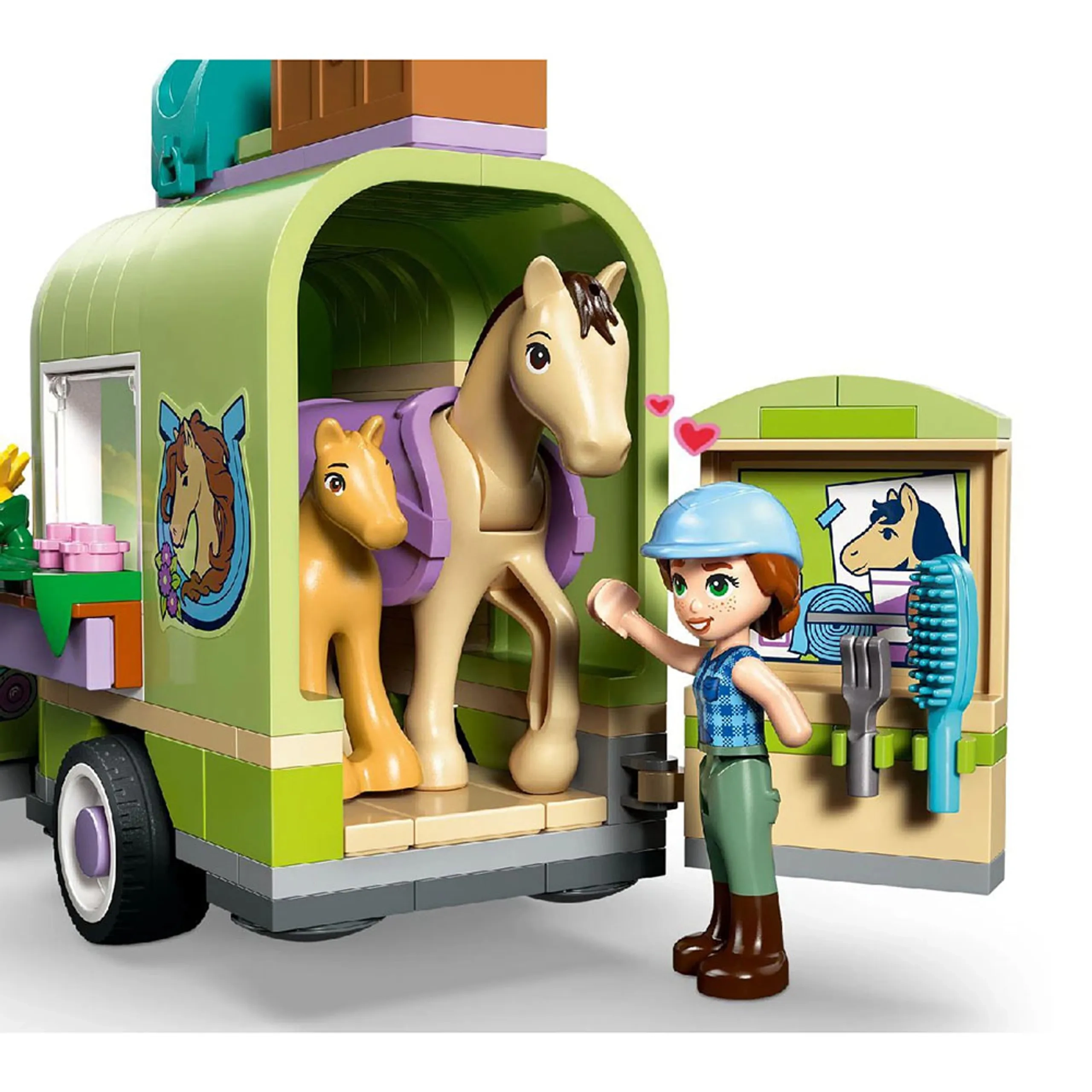 Friends Horse & Baby Foal Trailer (42695)