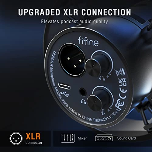 K688P XLR+USB Microphone