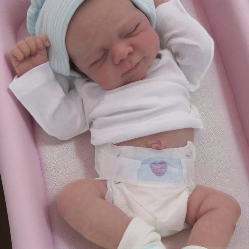 Pascale Reborn Baby Doll - 18 inch Vinyl sleeping Ages 3+