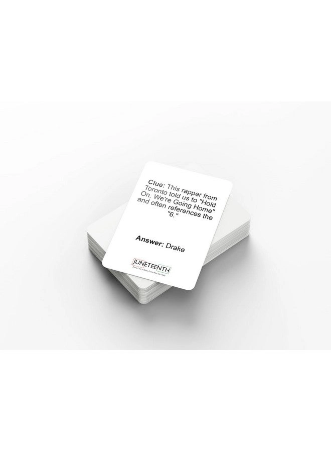 Juneteenth Trivia Game - Card Game