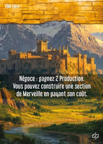 Monumental Duel: Negoce - Card Game (French)