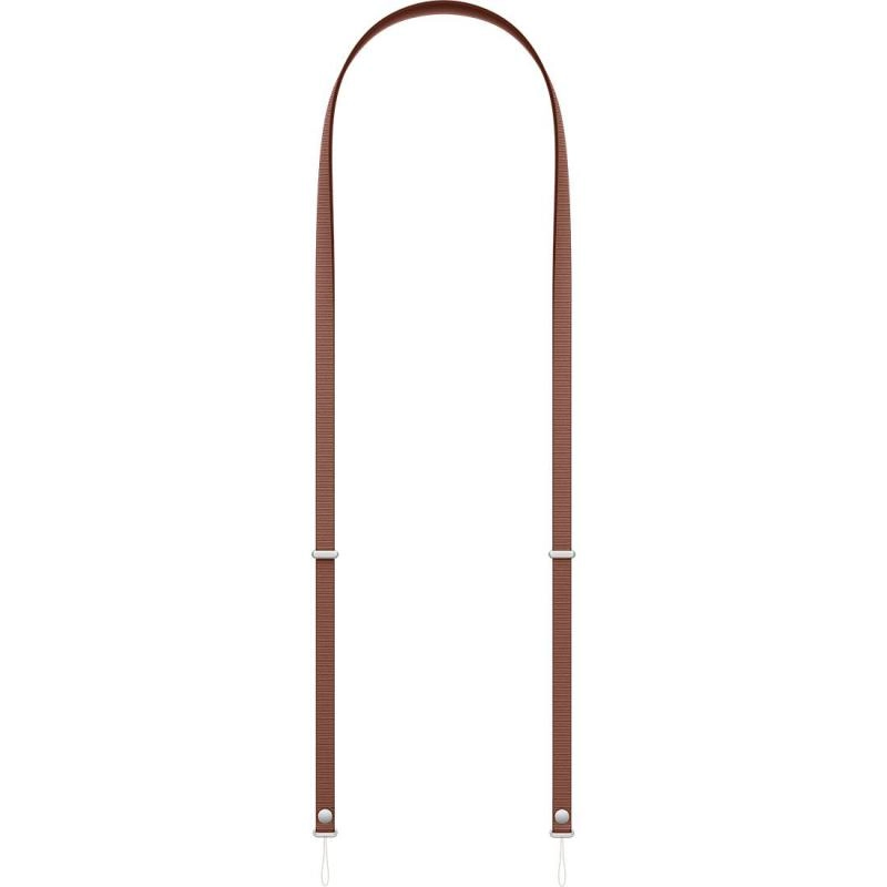 Apple Crossbody Strap - Black Recycled PET Yarn