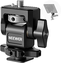 Neewer Field Monitor Holder - Cold Shoe Mount Anti Twist 1/4" Screw for 5" & 7"