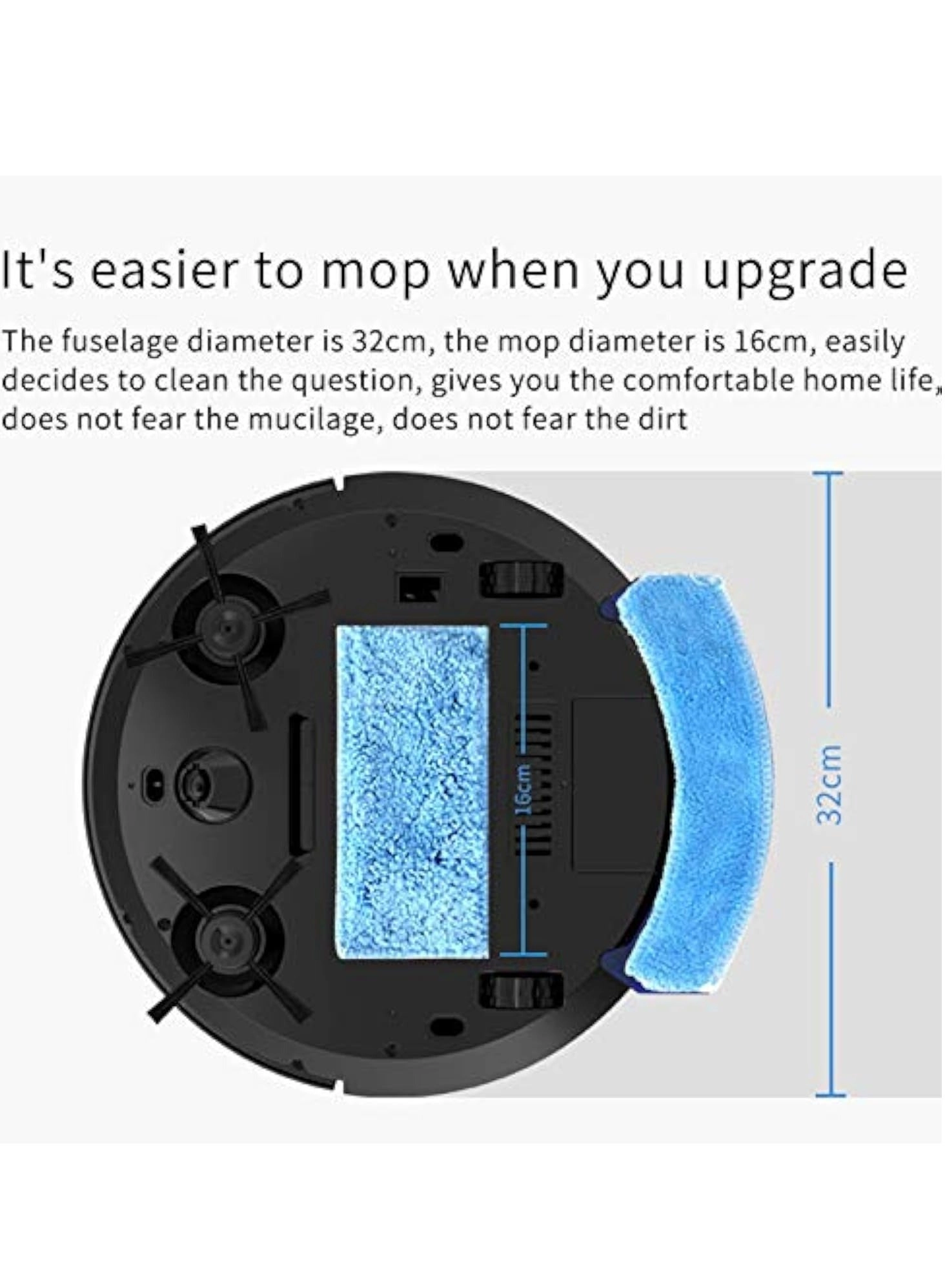 Sweeping Robot - With Mop Remote Control