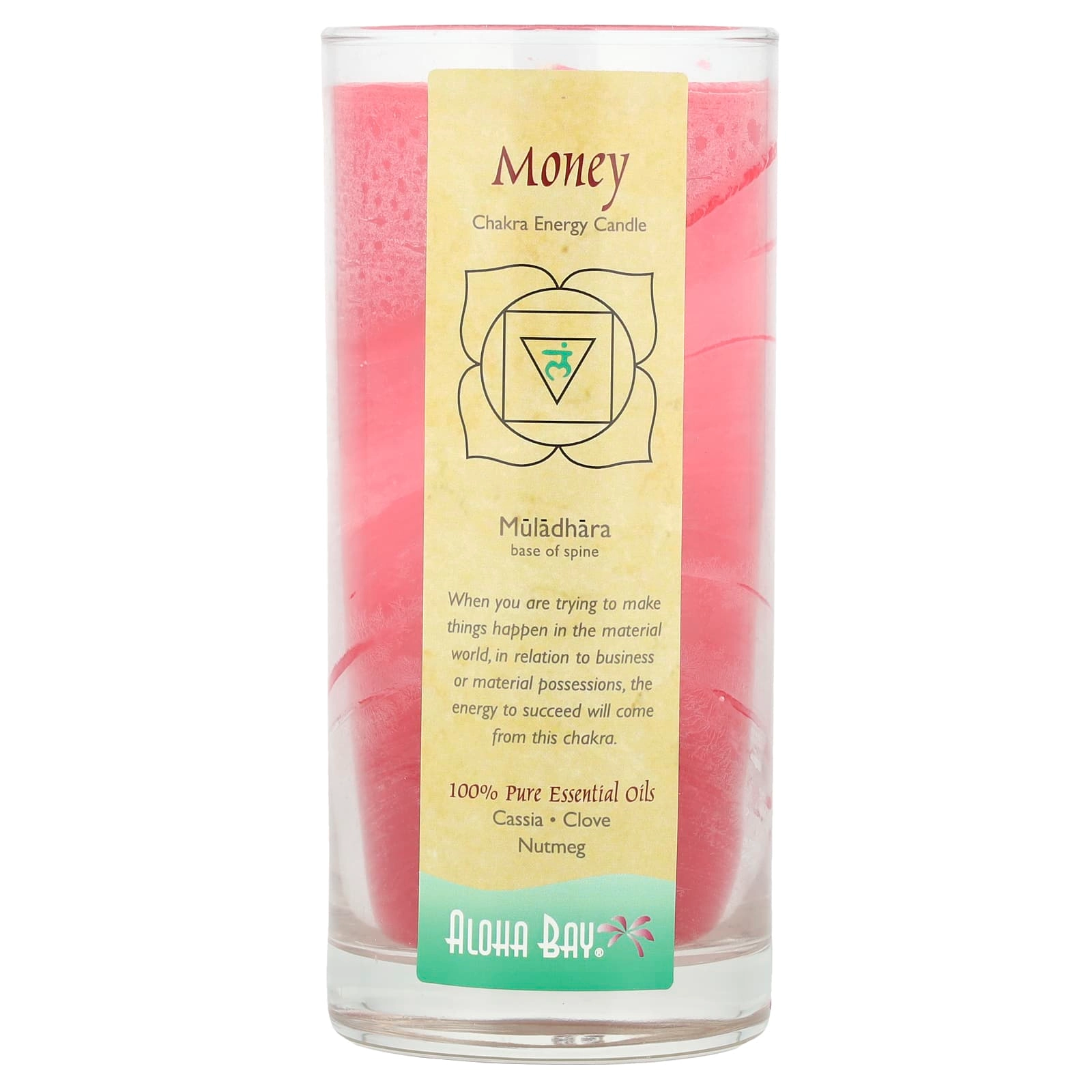 Aloha Bay Chakra Energy Candle - Money