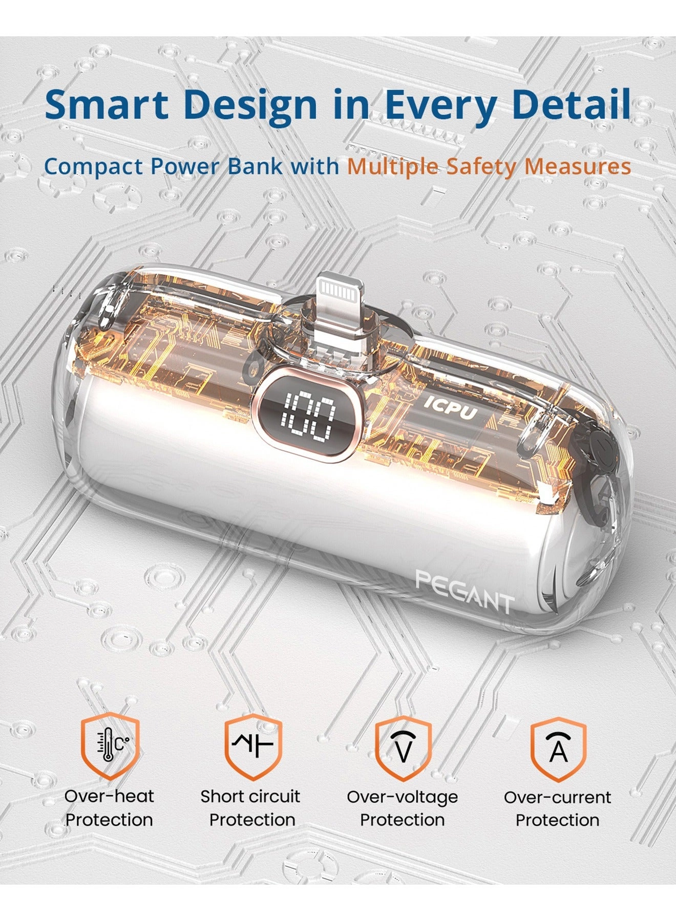 KL-YD42-C2 1INR22/71 - 5000mAh 18W