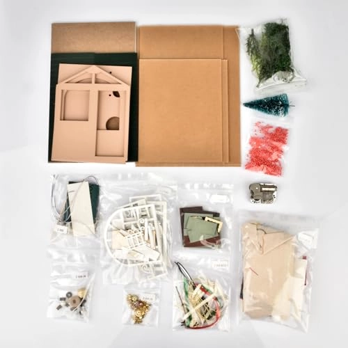 Miniature Dollhouse Kit - Holiday Time 0.04