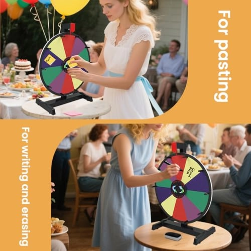 Spinning Prize Wheel - 15 inches 10 Slots