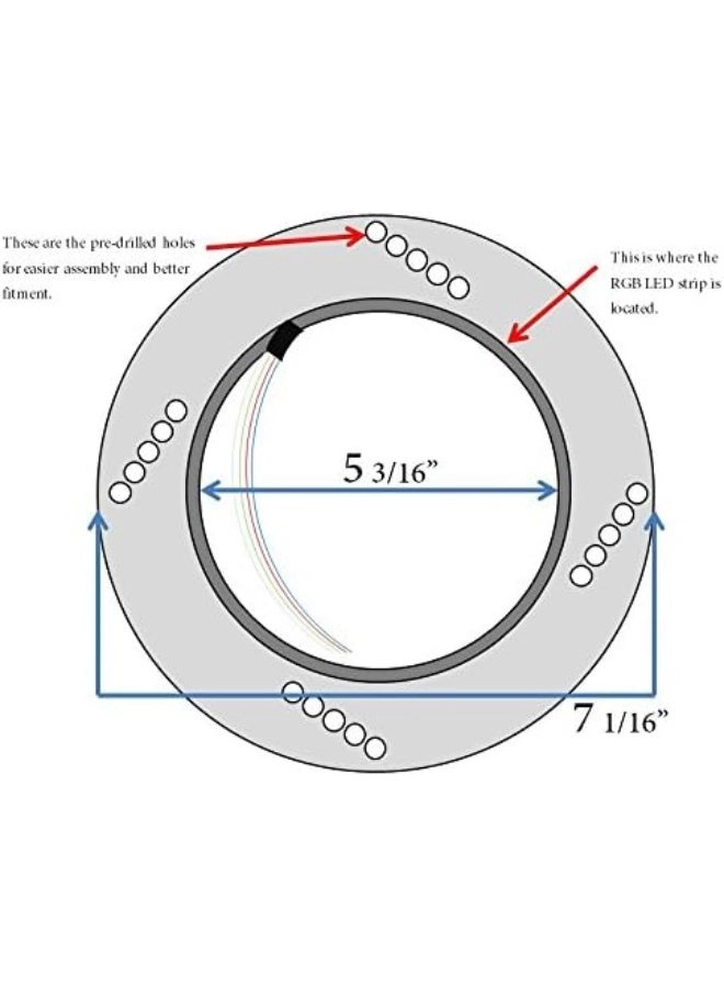 Speaker Adapter Ring - 6.5"