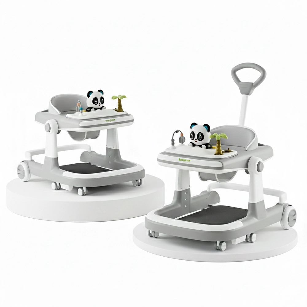 3-In-1 Baby Walker - Adjustable Height Foldable