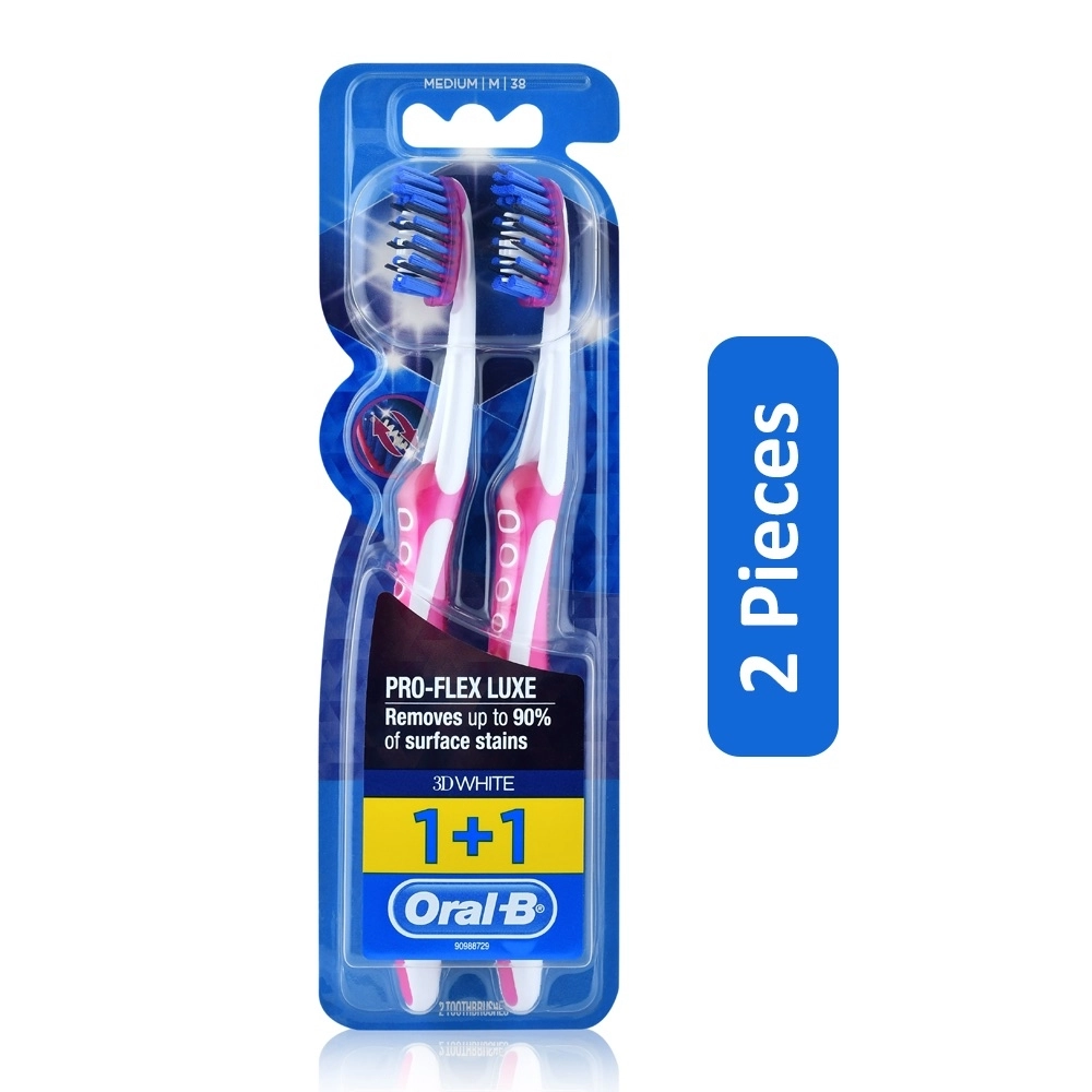 3D White Luxe Pro-Flex - Medium 2-Piece Pack