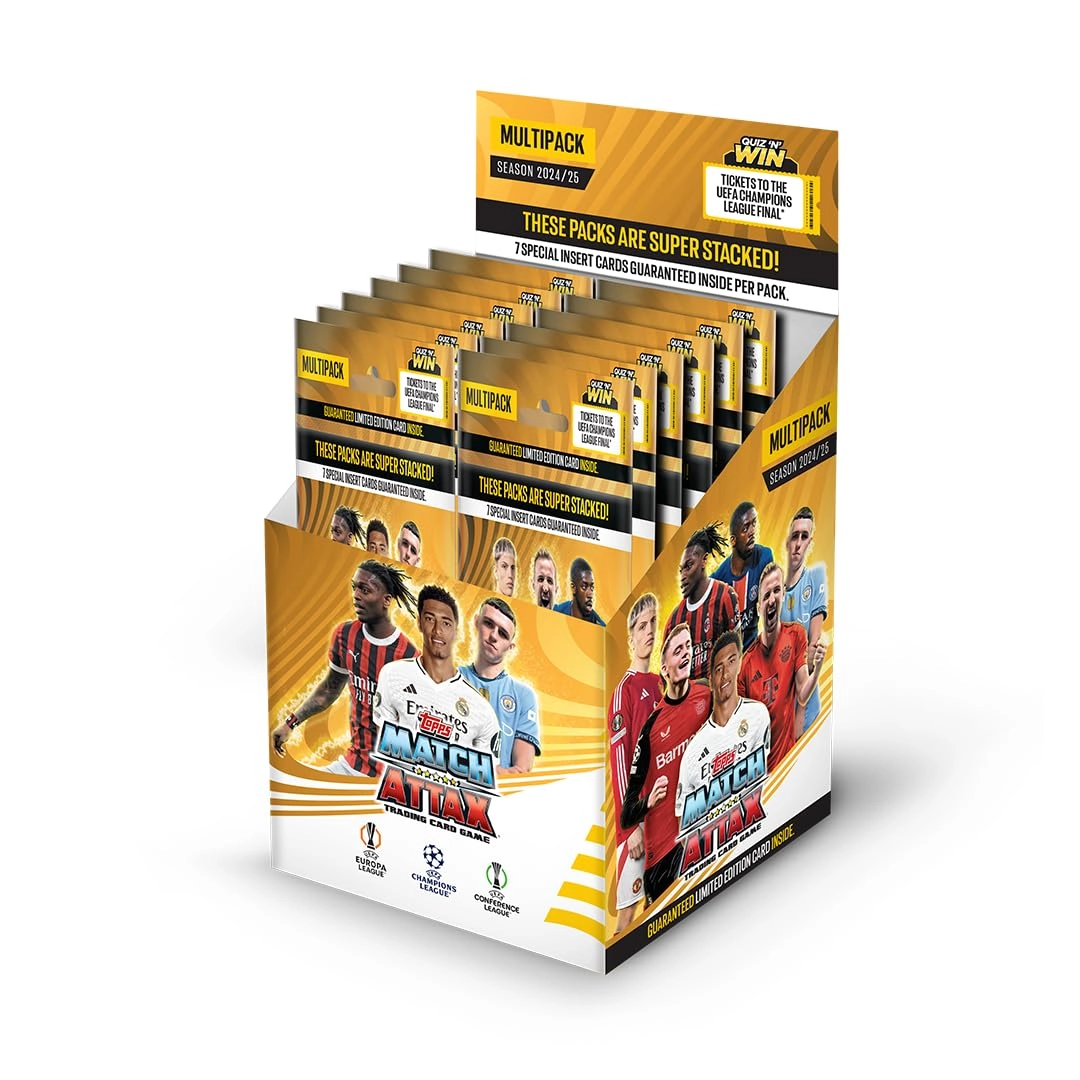 UEFA Champions League Match Attax 24/25 - Multipack of 12