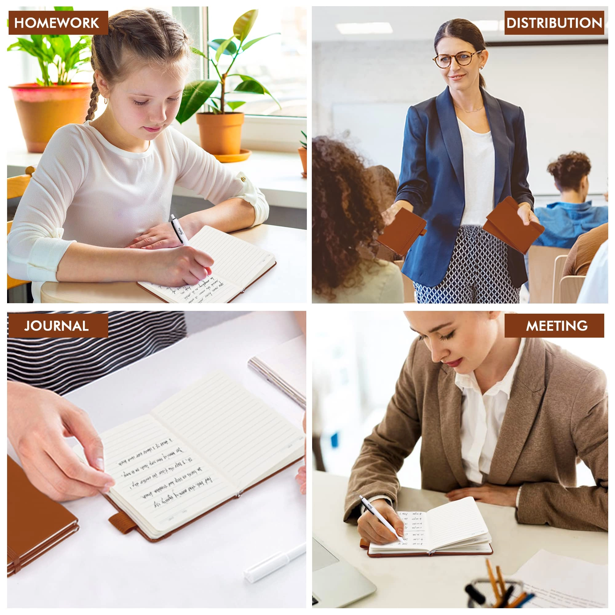 Pocket Notebook A6 Hardcover - Lined 56 Sheets