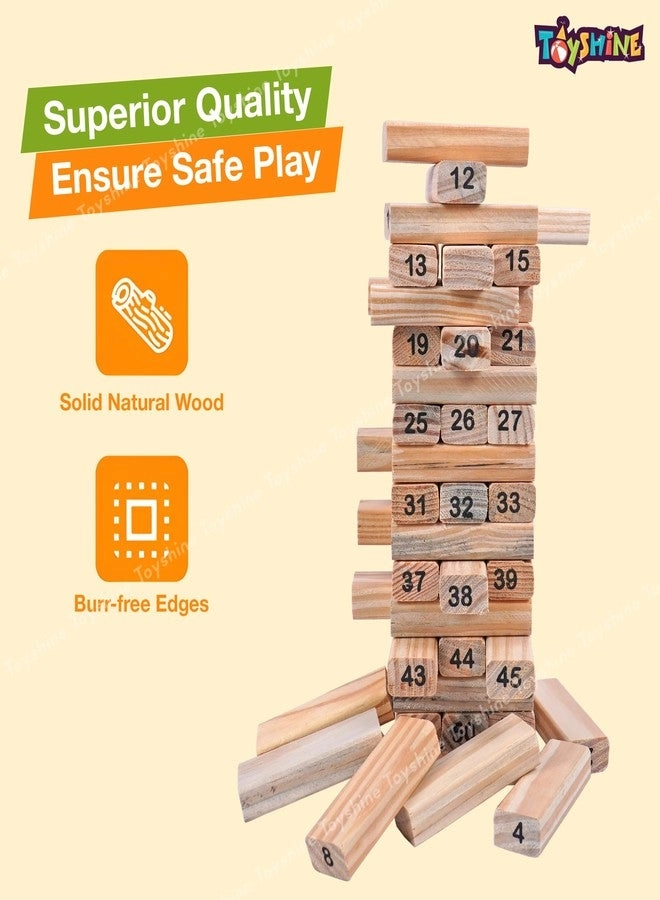 Wooden Building Block - 54 pcs