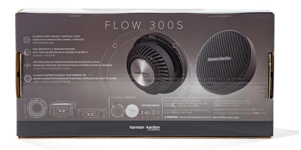 Flow Component Speakers System - 6.5"" 3-way