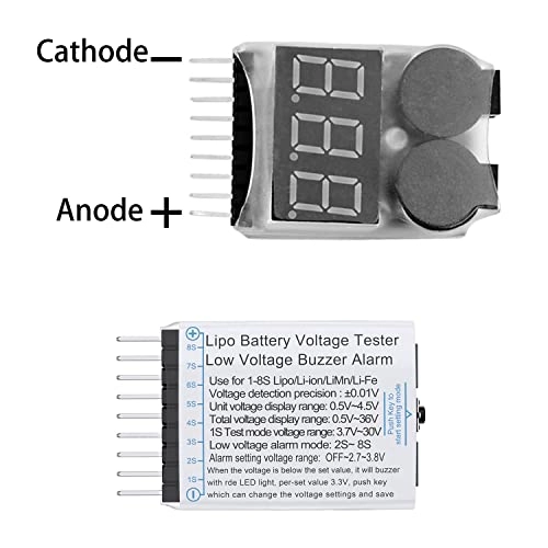 8stest - 1-8s 1-6S Voltage Tester
